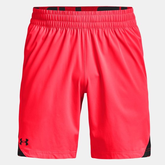 Under Armour Men's UA Elevated Woven 2.0 Shorts 1362289-628 Beta / Black NWT - Picture 4 of 7